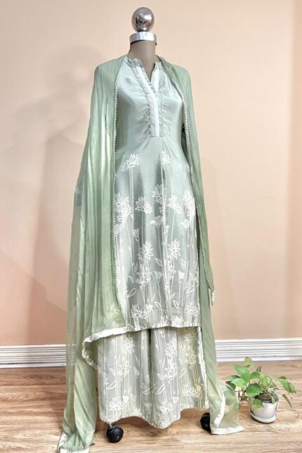 Stitched Salwar Kameez Suit – Pista